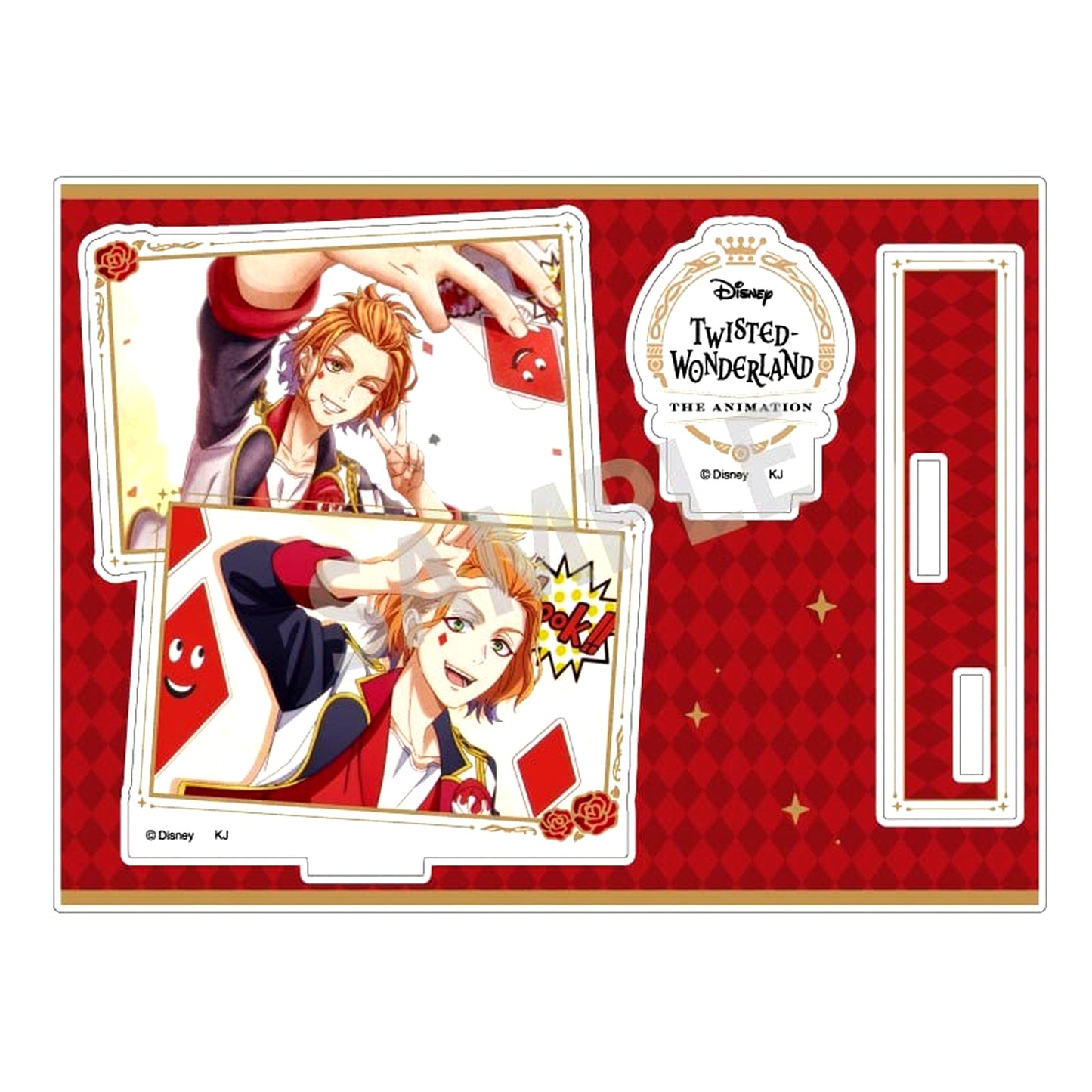 Cater Diamond Disney Twisted-Wonderland The Animation Scene Shot Acrylic Stand [USED]