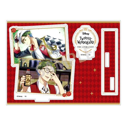 Trey Clover Disney Twisted-Wonderland The Animation Scene Shot Acrylic Stand [USED]