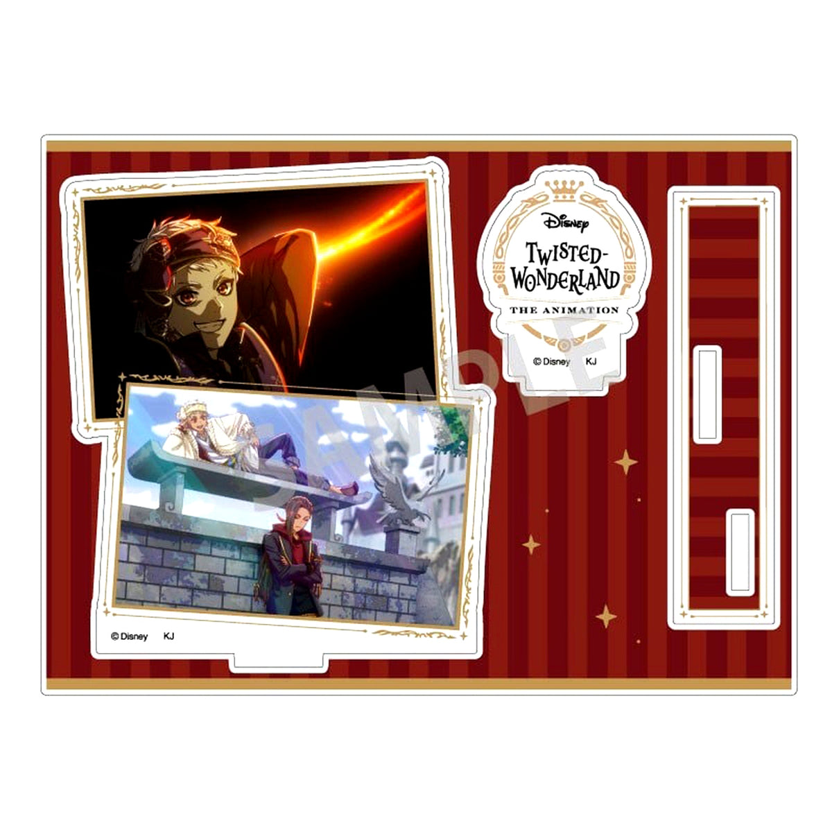 Scarabia Dorm Disney Twisted-Wonderland The Animation Scene Shot Acrylic Stand [USED]
