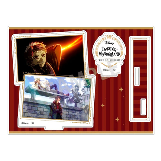 Scarabia Dorm Disney Twisted-Wonderland The Animation Scene Shot Acrylic Stand [USED]