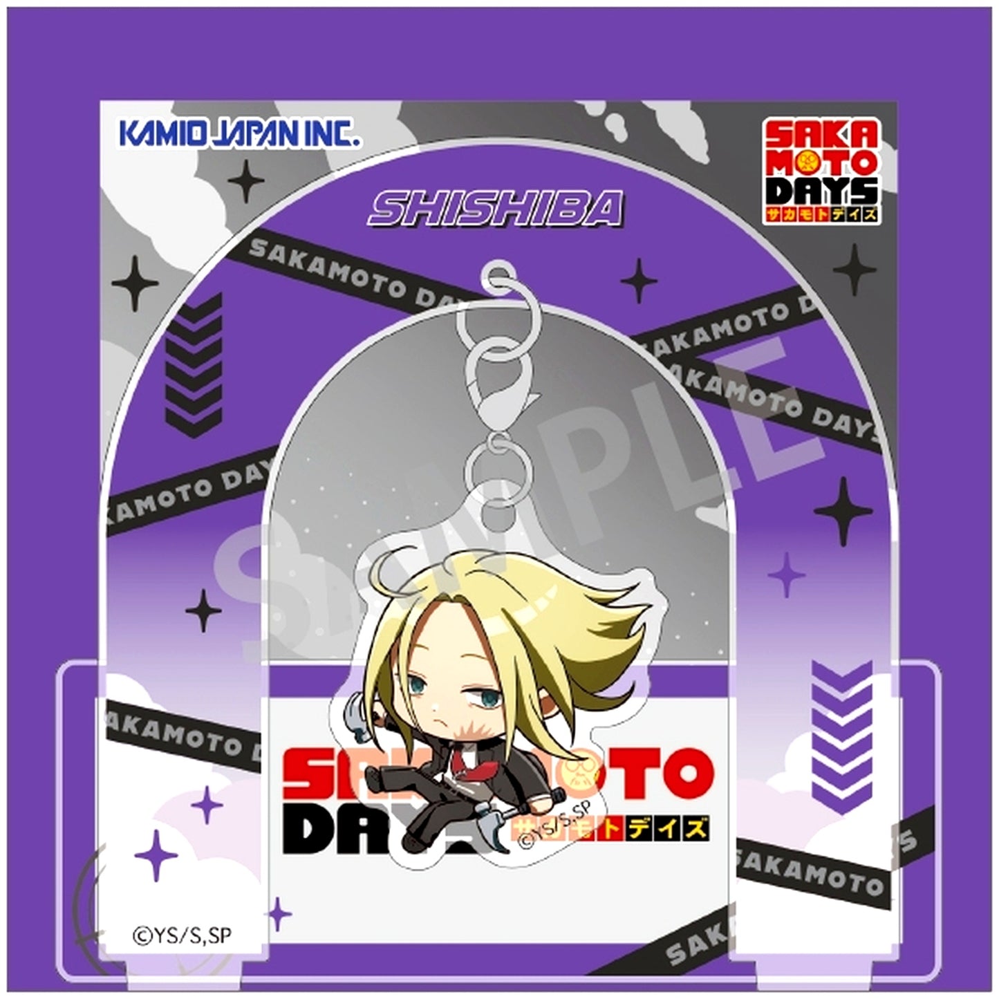 Shishiba Sakamoto Days Okkochi Hanging Acrylic Stand [USED]