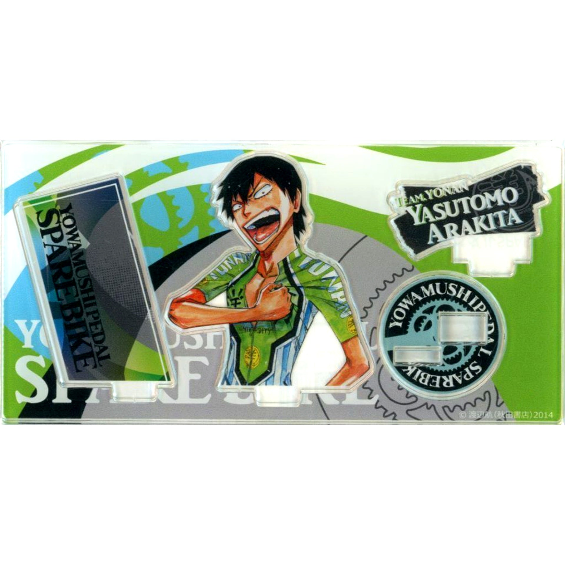 Yasutomo Arakita Vol. 7 Cover Acrylic Stand Yowamushi Pedal Spare Bike [USED]