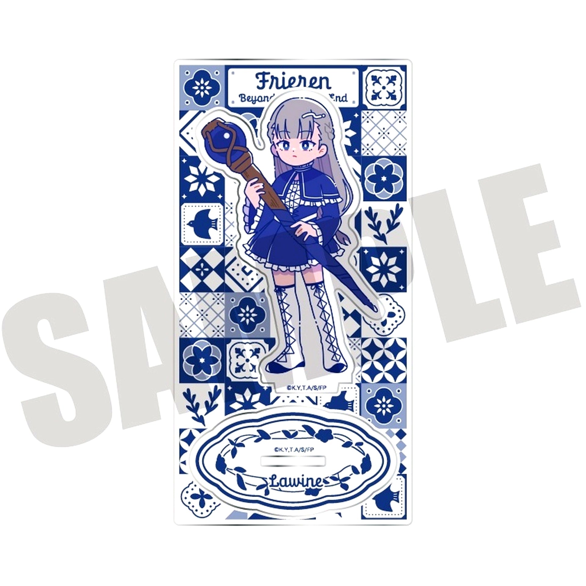 Lawine F. TV Anime Frieren: Beyond Journey's End Newtro 2nd Acrylic Stand [USED]