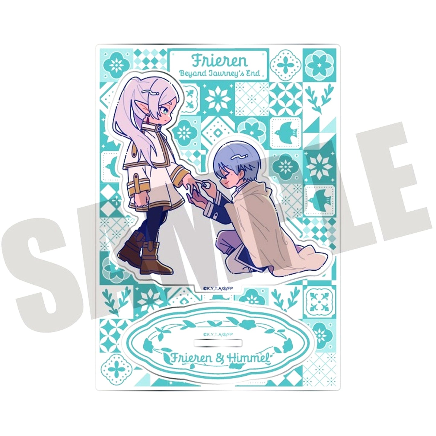 Frieren & Himmel J. TV Anime Frieren: Beyond Journey's End Newtro 2nd Acrylic Stand [USED]
