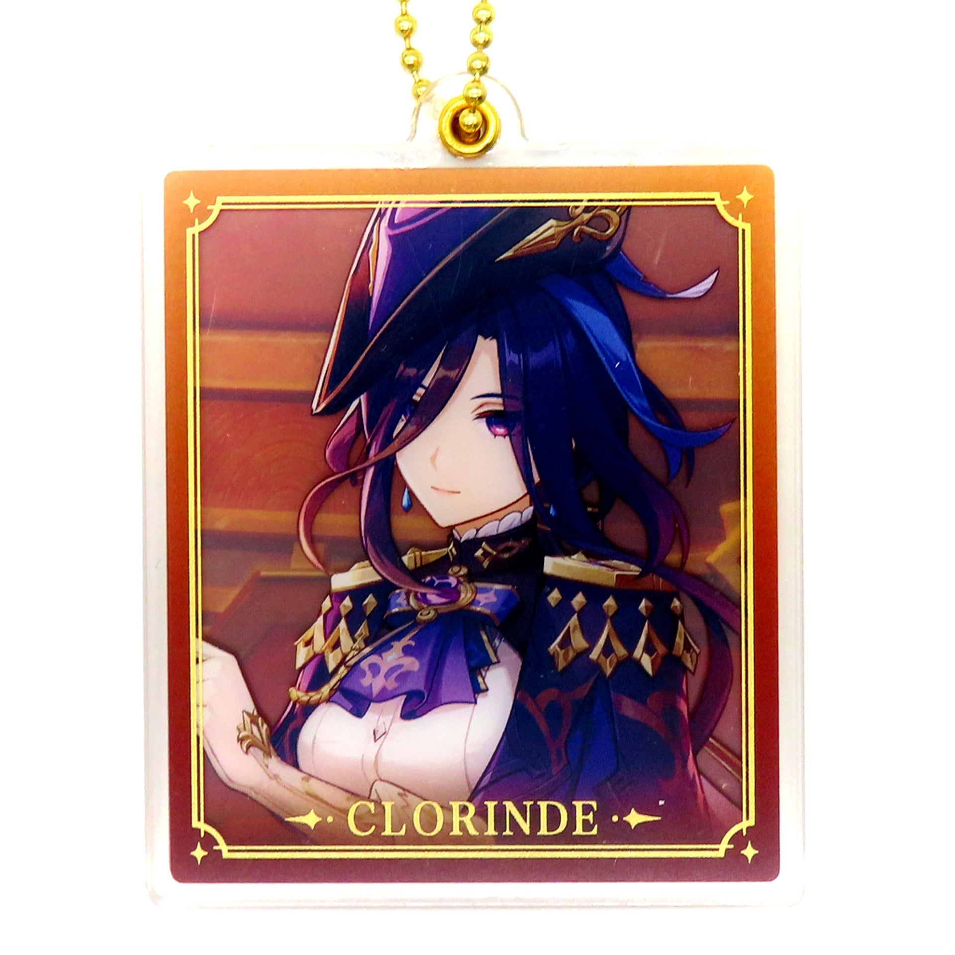 Clorinde Genshin Impact China Limited Slide Acrylic Keychain [USED]