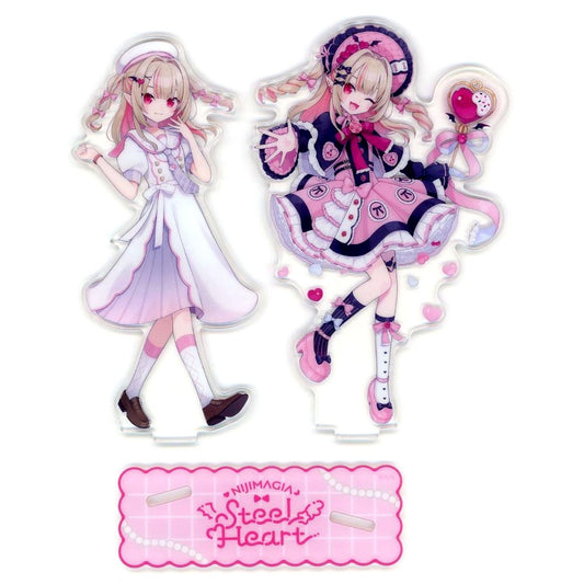 Makaino Ririmu Acrylic Stand Virtual YouTuber Nijisanji NIJIMAGIA Steel Heart [USED]