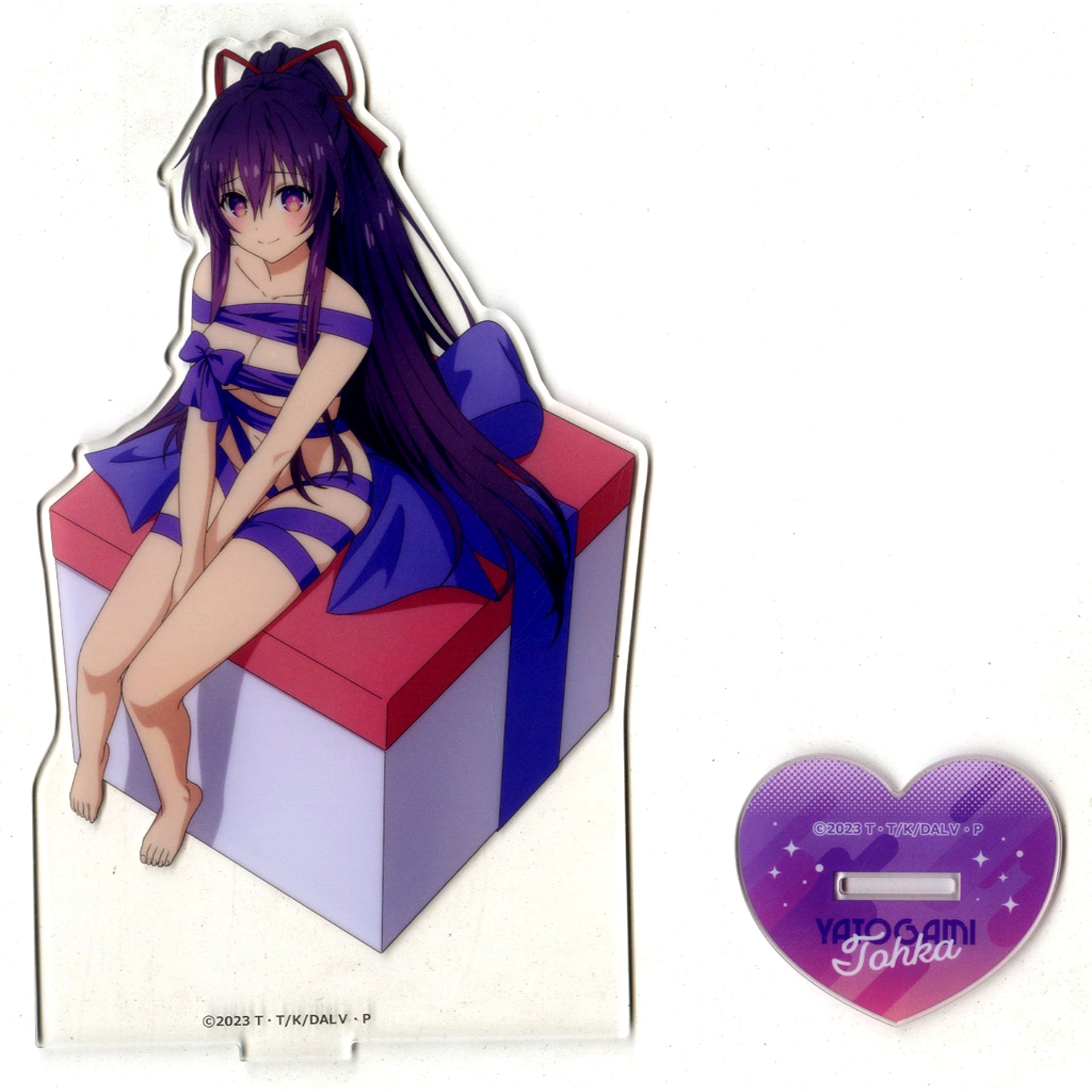 Tohka Yatogami Prize A KujiQ Date A Live V Present for You Illustration Acrylic Stand [USED]