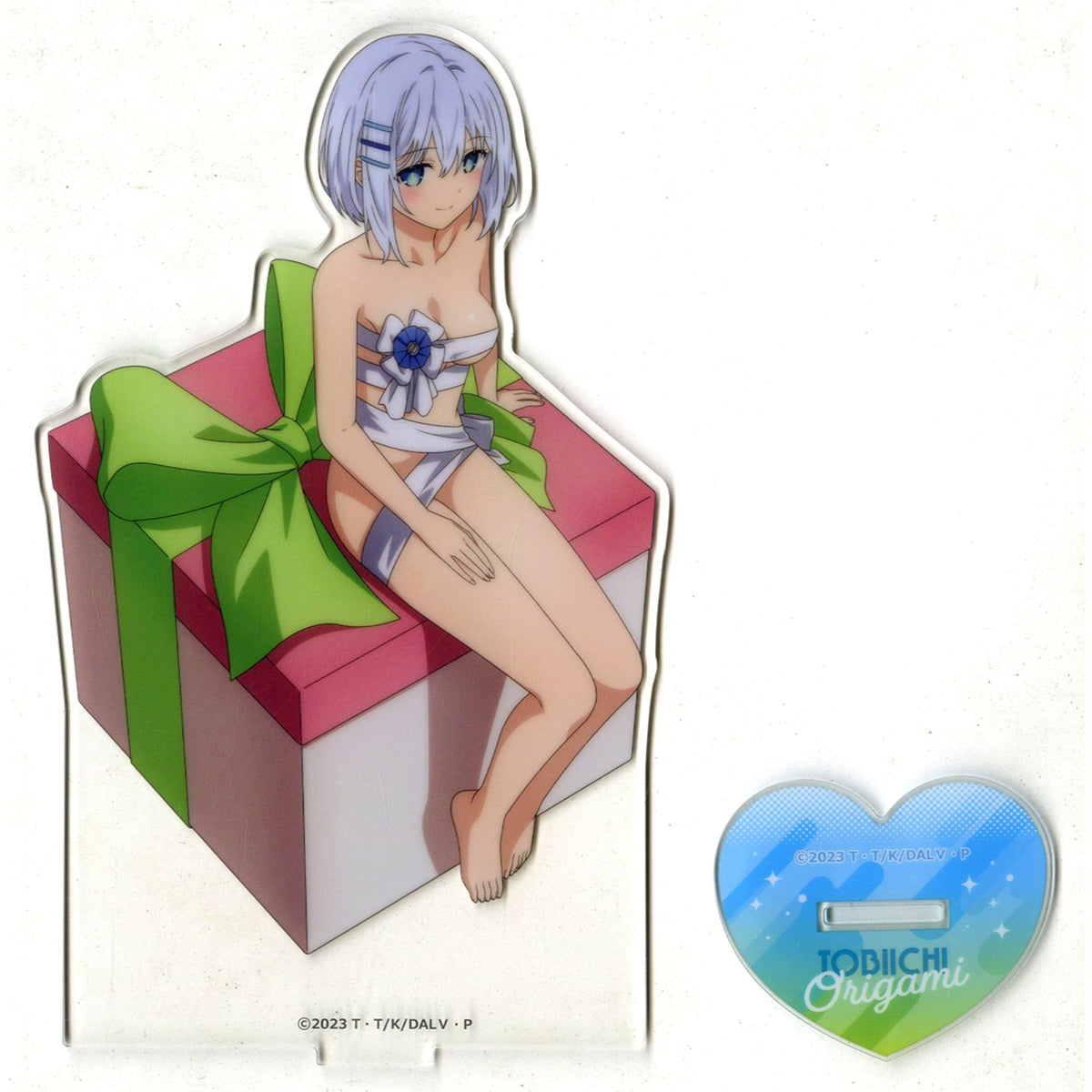 Origami Tobiichi Prize C KujiQ Date A Live V Present for You Illustration Acrylic Stand [USED]