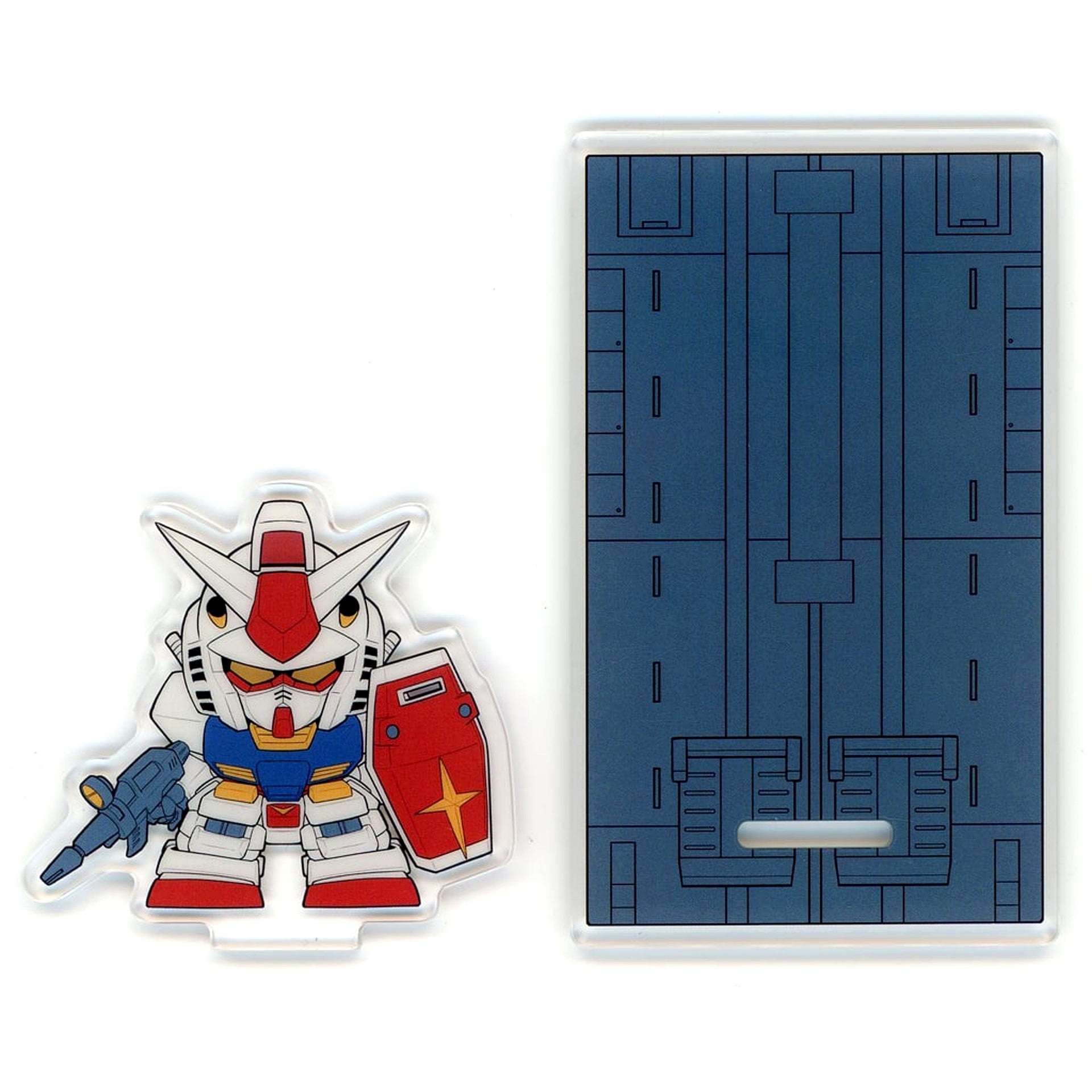 RX-78-2 Gundam Beam Rifle F Prize Acrylic Collection Stand Ichiban Kuji Mobile Suit Gundam UNIVERSAL CENTURY SAGA [USED]