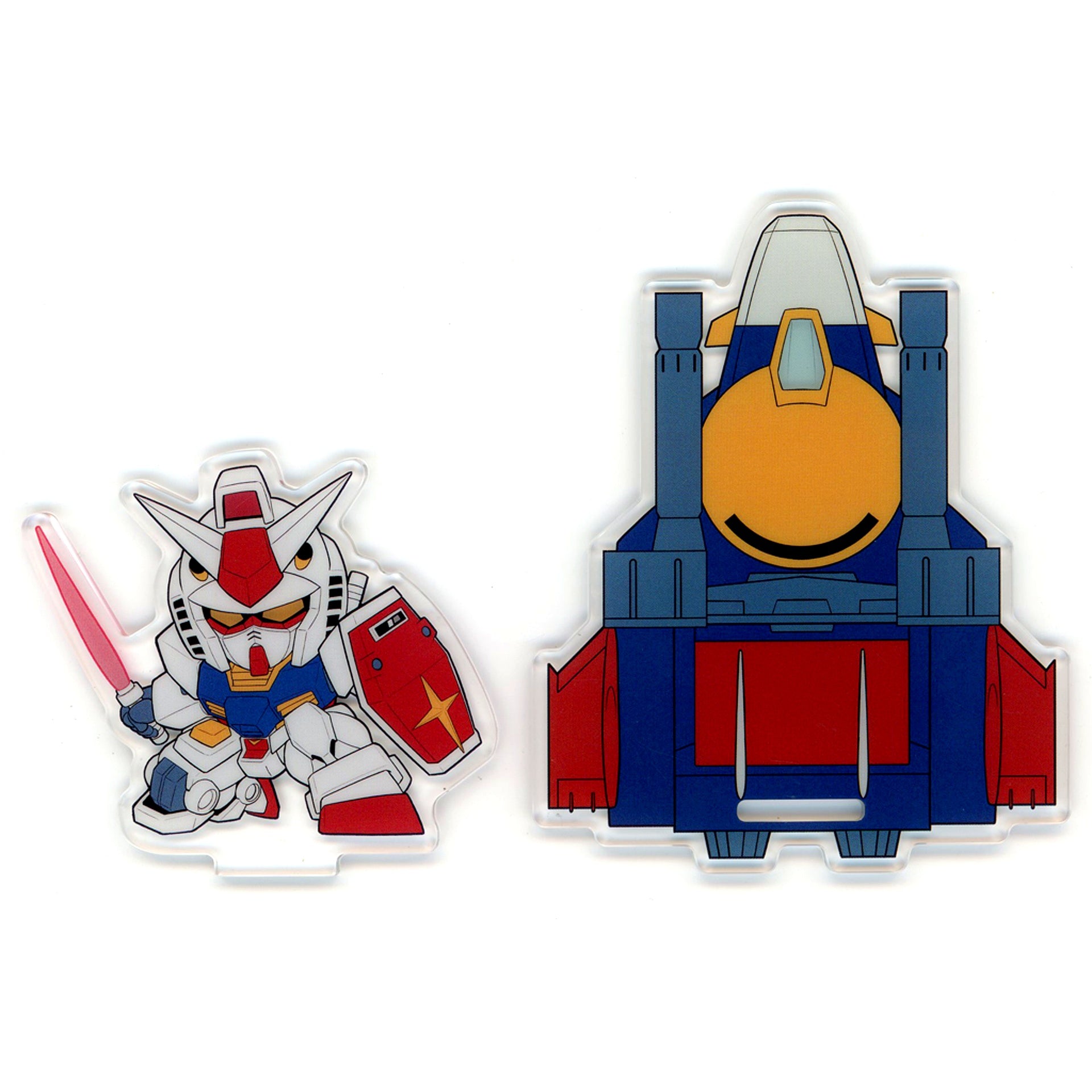 RX-78-2 Gundam Beam Saber F Prize Acrylic Collection Acrylic Stand Ichiban Kuji Mobile Suit Gundam Universal Century Saga [USED]
