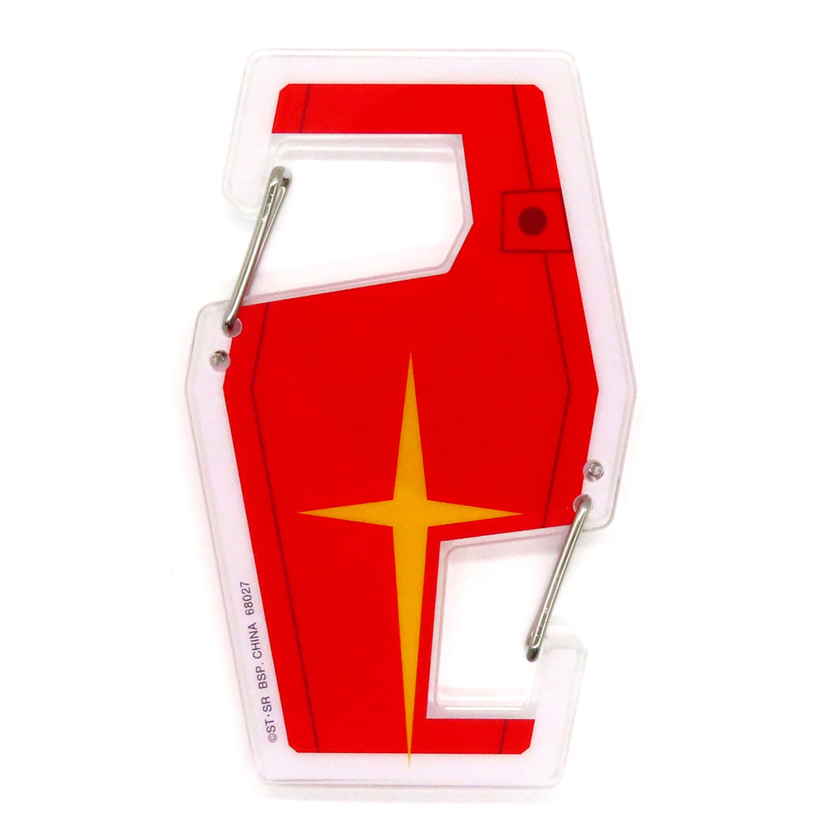 RX-78-2 Gundam Shield Prize F Mobile Suit Gundam UNIVERSAL CENTURY SAGA Ichiban Kuji Acrylic Collection Acrylic Carabiner [USED]