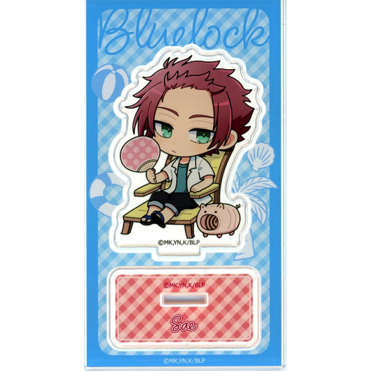 Sae Itoshi Vacation Ver. Blue Lock Acrylic Stand [USED]
