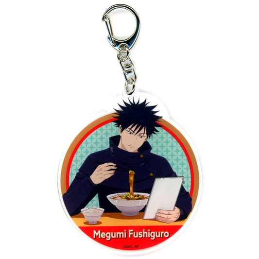 Megumi Fushiguro Trading Acrylic Keychain Jujutsu Kaisen x Dotonbori Kamukura [USED]