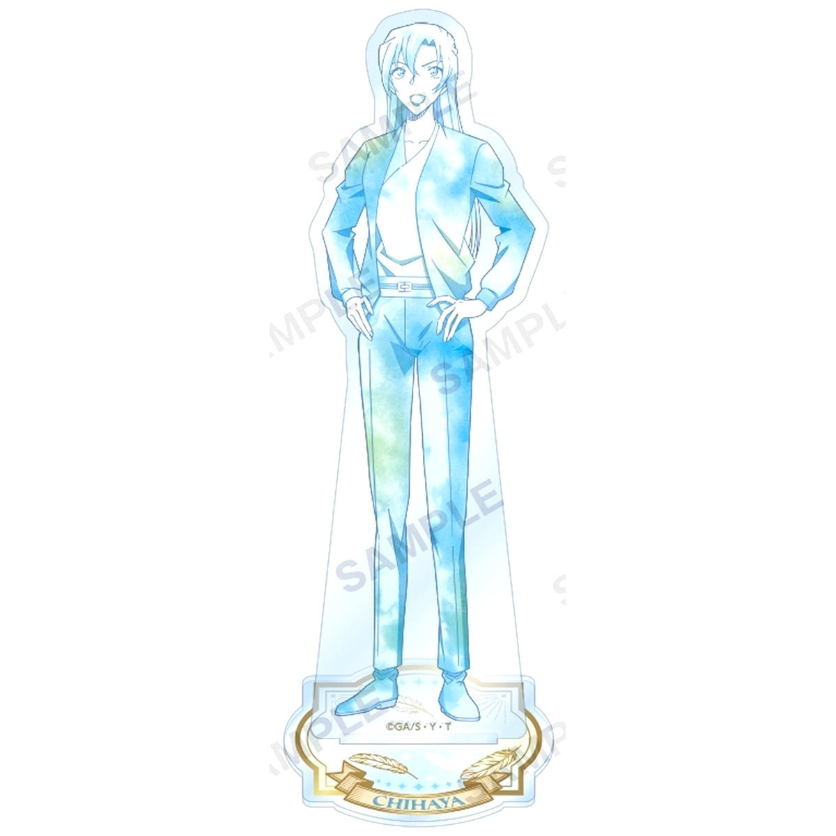 Chihaya Hagiwara Detective Conan Water Color Ver. Canvas Style Acrylic Stand [USED]
