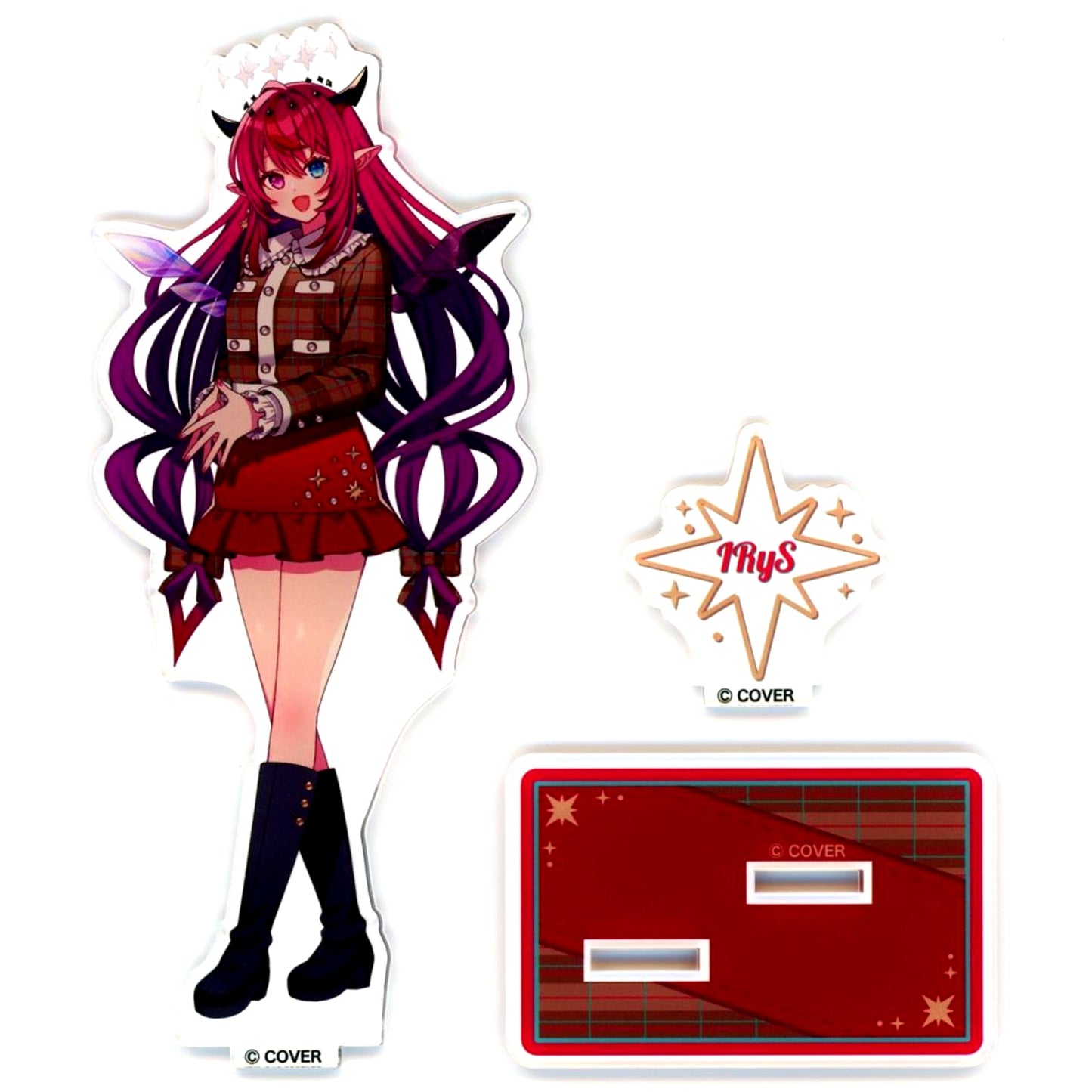 IRyS Acrylic Stand Virtual YouTuber Hololive English Happy Winter Holidays [USED]