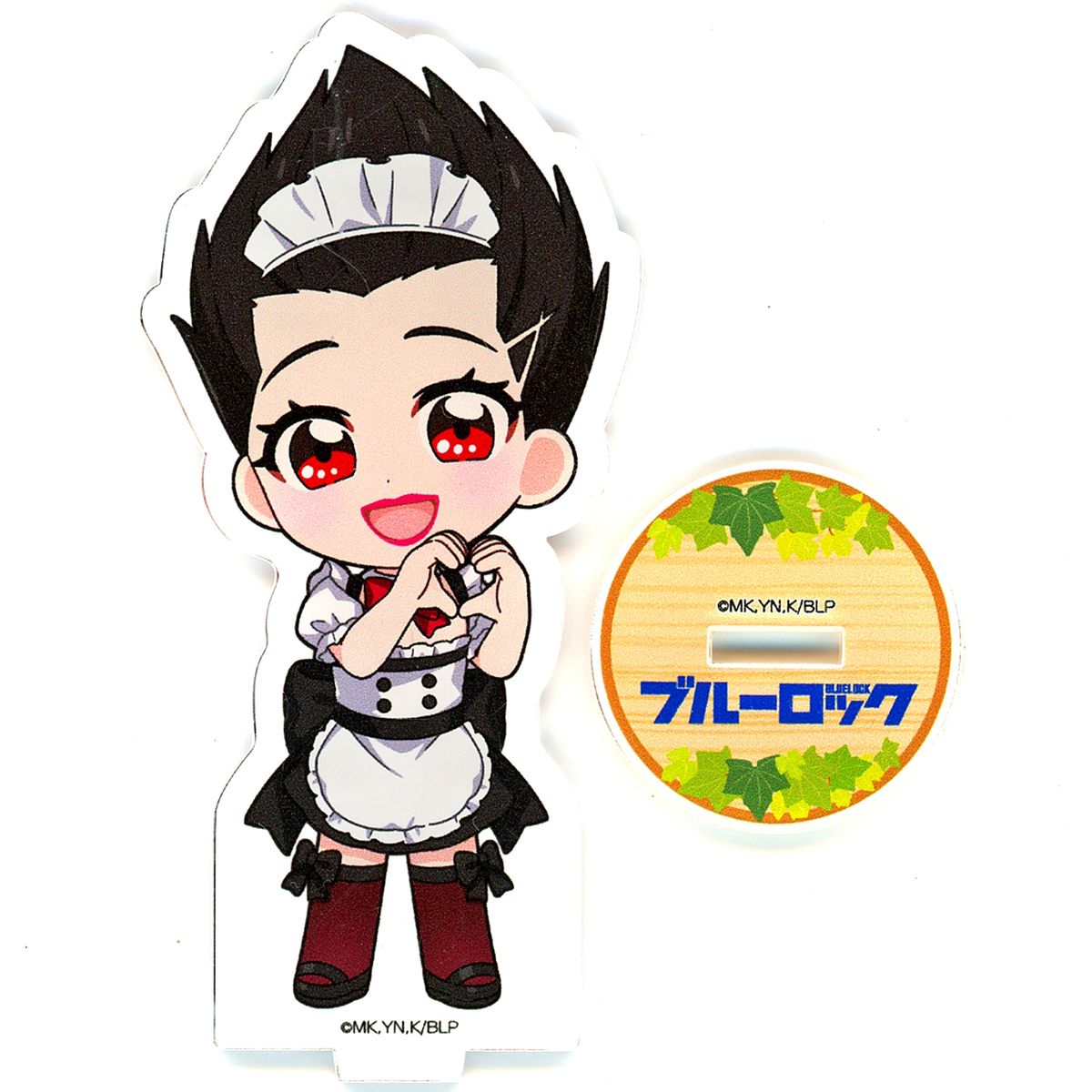 Shouei Barou Blue Lock x Princess Cafe Mini Character Acrylic Stand Set B Cafe Outfit Version [USED]