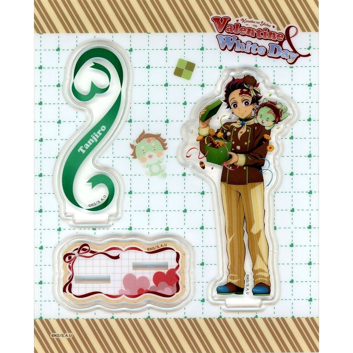 Tanjiro Kamado Demon Slayer: Kimetsu no Yaiba ufotable Cafe x Machi Asobi CAFE Valentine's & White Day Event 2026 To you Period Random Acrylic Stand A [USED]