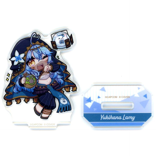 Yukihana Lamy Normal Trading Acrylic Stand Virtual YouTuber Hololive 5th Generation x Monster Hunter Wilds x Capcom Cafe [USED]