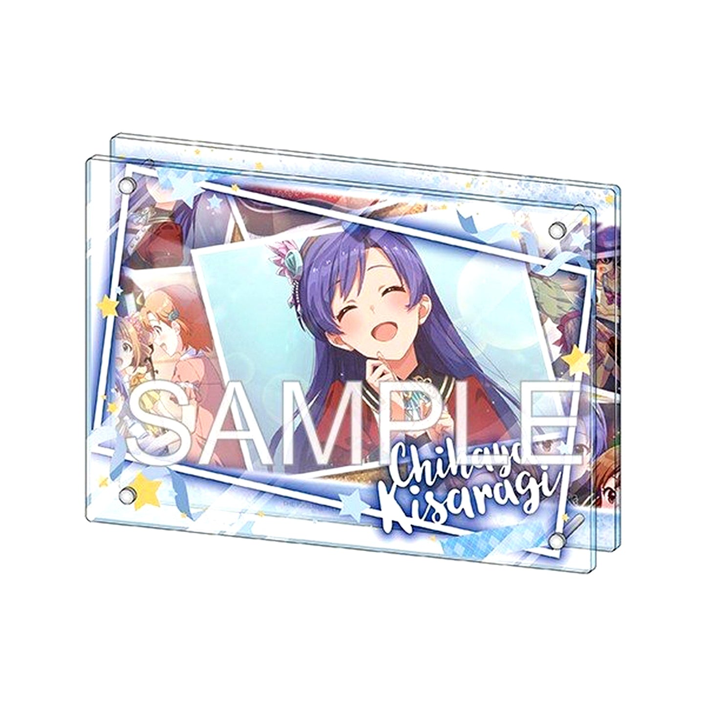 Chihaya Kisaragi Coming Smile+ Ver. Diorama Acrylic Panel The Idolmaster [USED]