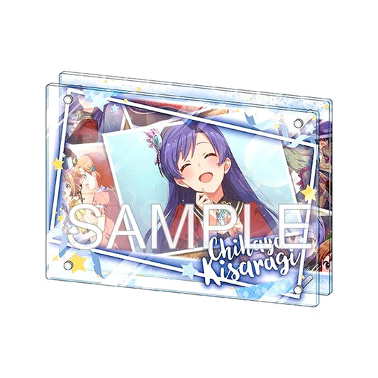 Chihaya Kisaragi Coming Smile+ Ver. Diorama Acrylic Panel The Idolmaster [USED]