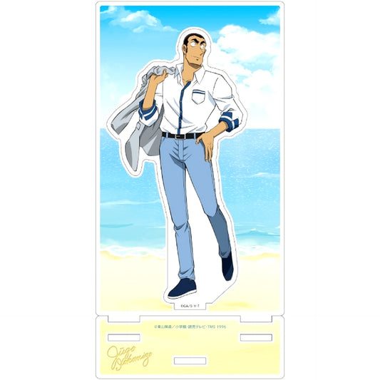 Jugo Yokomizo Detective Conan Seaside Acrylic Stand with Background Frame [USED]