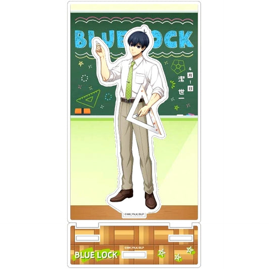 Yoichi Isagi Acrylic Stand with Background Frame Study BLUELOCK [USED]