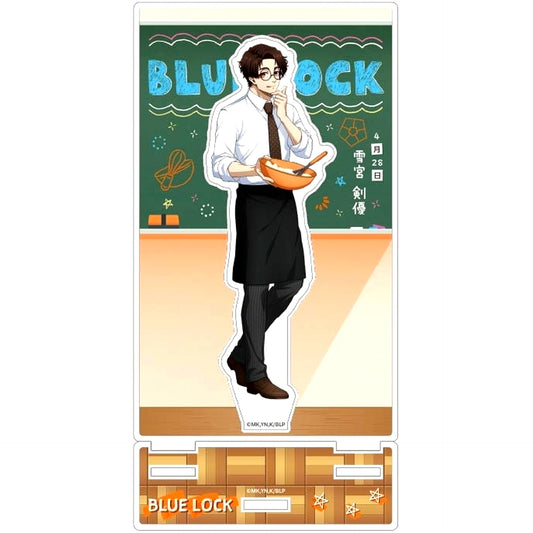 Kenyu Yukimiya Blue Lock Study Acrylic Stand with Background Frame [USED]
