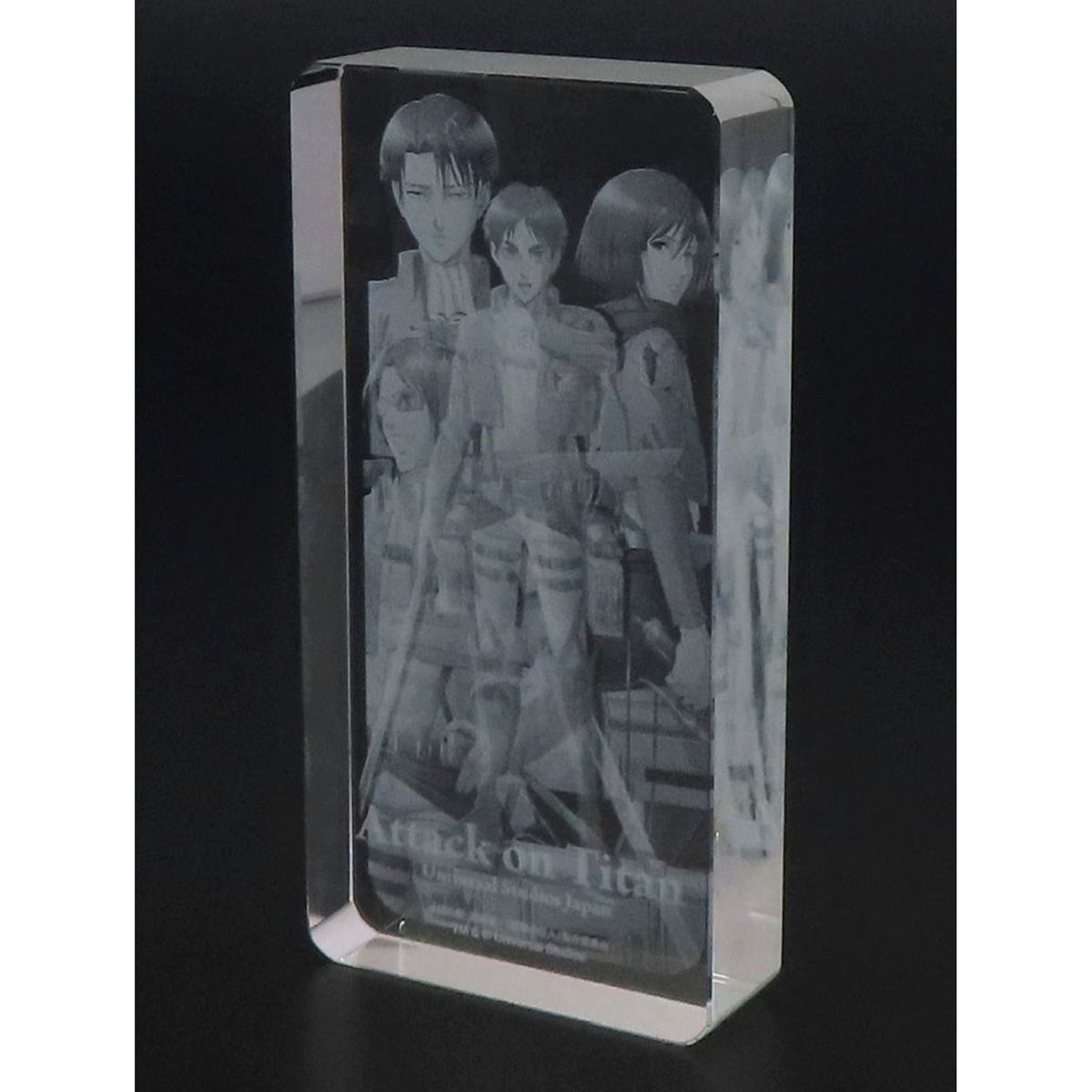 All Characters Attack on Titan Universal Cool Japan 2019 Limited Crystal Magic 3D Character [USED]