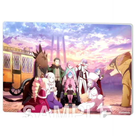 4th Season Teaser Visual Acrylic Panel Part 1 Re:ZERO -Starting Life in Another World- 2026 Sapporo Snow Festival Goods [USED]