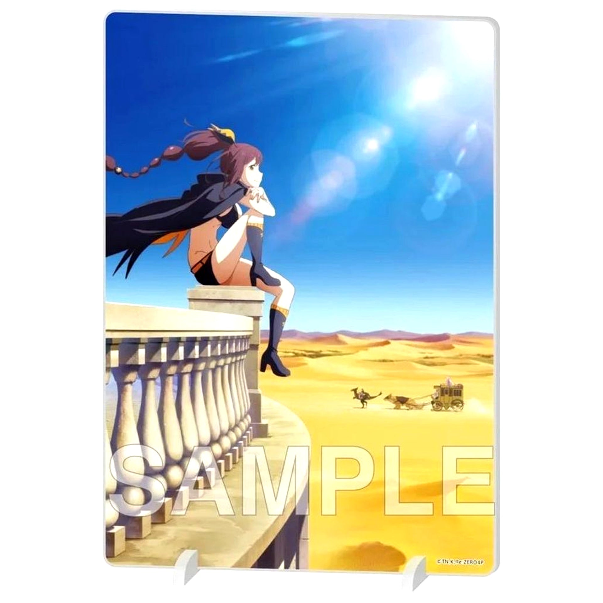Part 2 Re:ZERO -Starting Life in Another World- 4th Season Teaser Visual Acrylic Panel 2026 Sapporo Snow Festival Goods [USED]