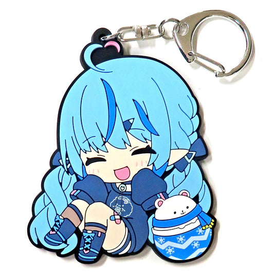 Yukihana Lamy Twin Tails Virtual YouTuber Hololive Random Rubber Keychain Yukihana Lamy 5th Anniversary [USED]