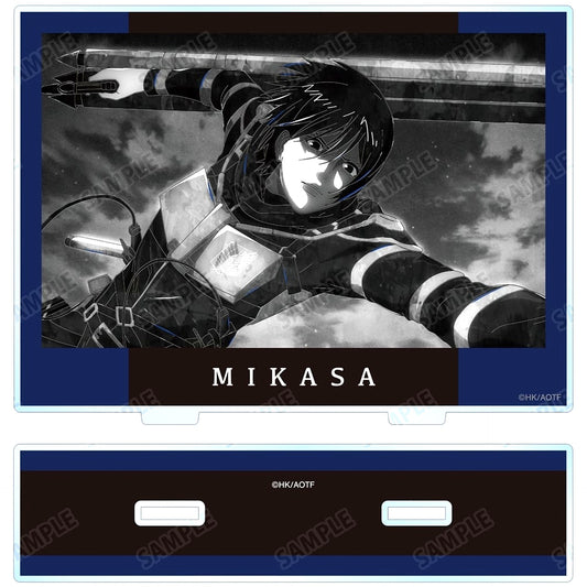 Mikasa Ackerman Attack on Titan Ani-Art BLACK LABEL Part 2 BIG Acrylic Stand [USED]