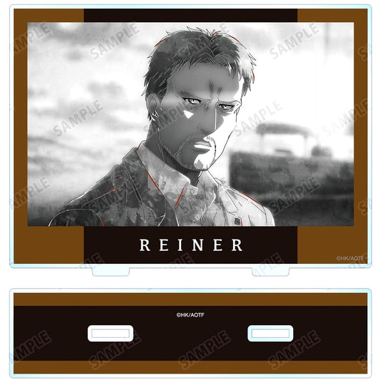 Reiner Braun Attack on Titan TV Anime Ani-Art BLACK LABEL Vol. 2 BIG Acrylic Stand [USED]
