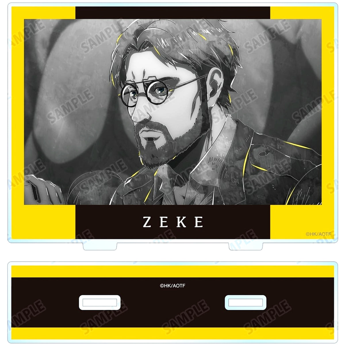 Zeke Yeager Attack on Titan Ani-Art BLACK LABEL Part 2 BIG Acrylic Stand [USED]