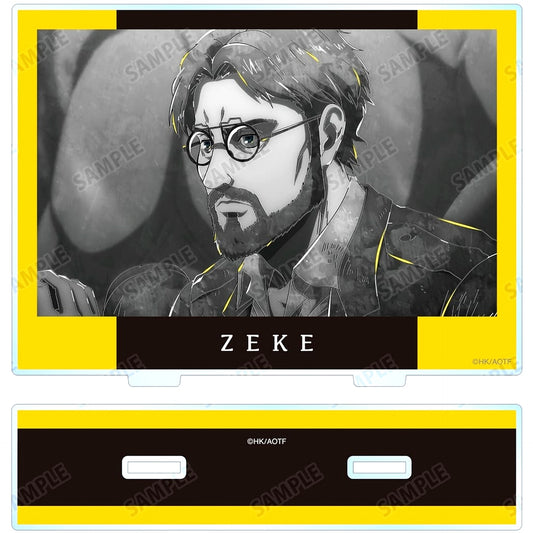 Zeke Yeager Attack on Titan Ani-Art BLACK LABEL Part 2 BIG Acrylic Stand [USED]