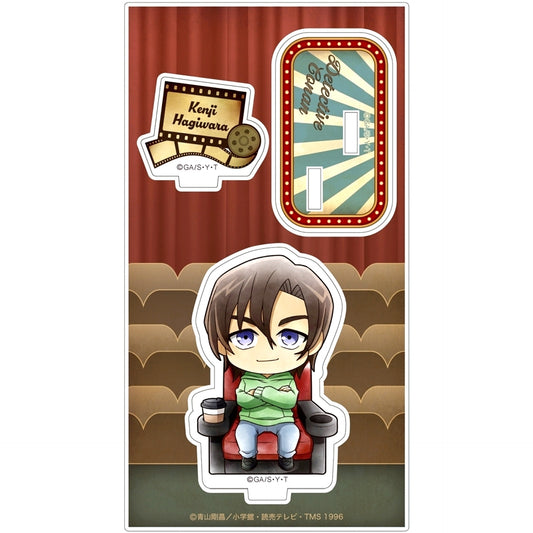 Kenji Hagiwara Acrylic Stand Mini Character Movie Watching Detective Conan [USED]