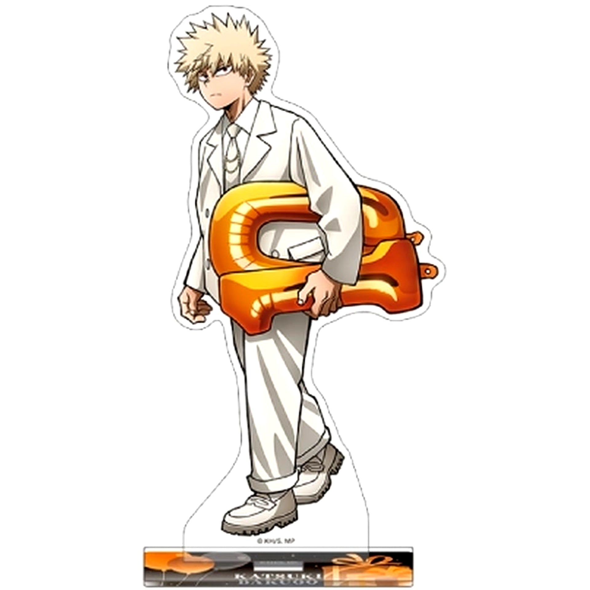 Katsuki Bakugo Acrylic Stand 10th Anniversary Start Dash My Hero Academia [USED]