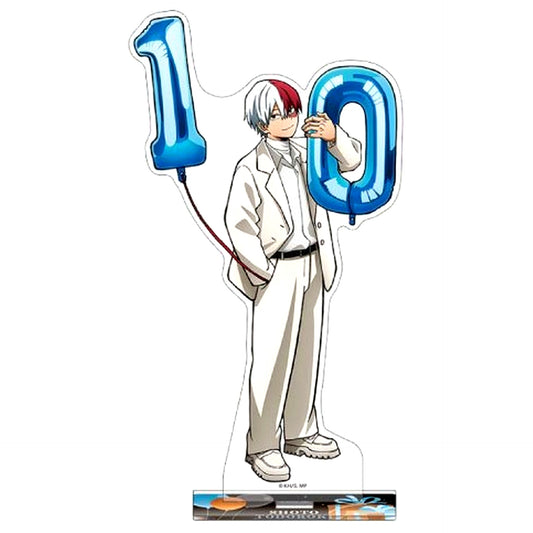 Shoto Todoroki My Hero Academia Acrylic Stand 10th Anniversary Start Dash [USED]