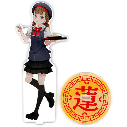 Kosuzu Kachimachi BIG Acrylic Stand Love Live! Hasunosora Girls' High School Idol Club x Hachiban Ramen [USED]