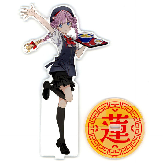 Hime Anyoji BIG Acrylic Stand Love Live! Hasunosora Girls' High School Idol Club x Hachiban Ramen [USED]