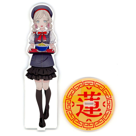 Selad Yanagida Lilienfeld BIG Acrylic Stand Love Live! Hasunosora Girls' High School Idol Club x Hachiban Ramen [USED]