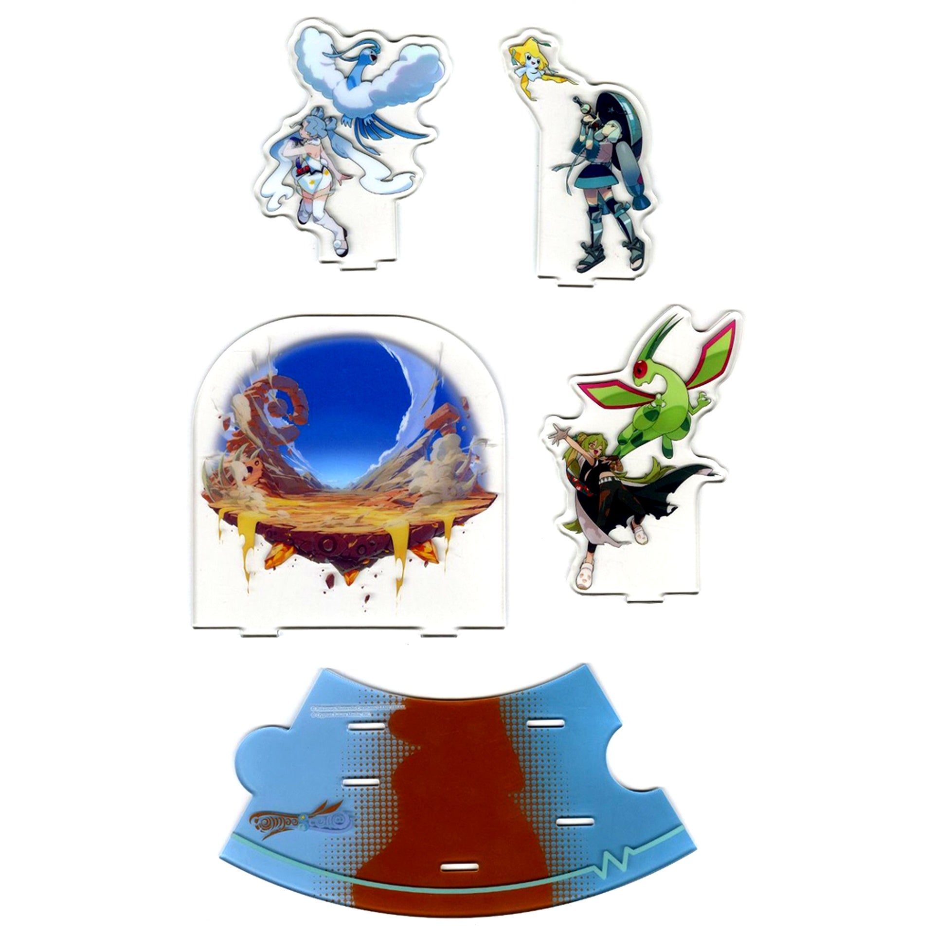 Tempestella Pokemon feat. Hatsune Miku Project VOLTAGE High Connecting Acrylic Stand Collection Pokemiku 18 Harmony Stage Pokemon Center Limited [USED]