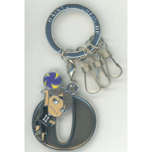 Osamu Miya Haikyu!! National Expedition Pop-up Store Initial Keychain [USED]