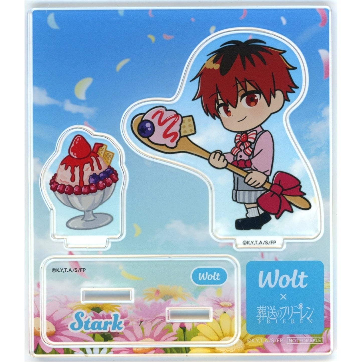 Stark Acrylic Stand Frieren: Beyond Journey's End x Wolt Collabo Campaign Winner [USED]