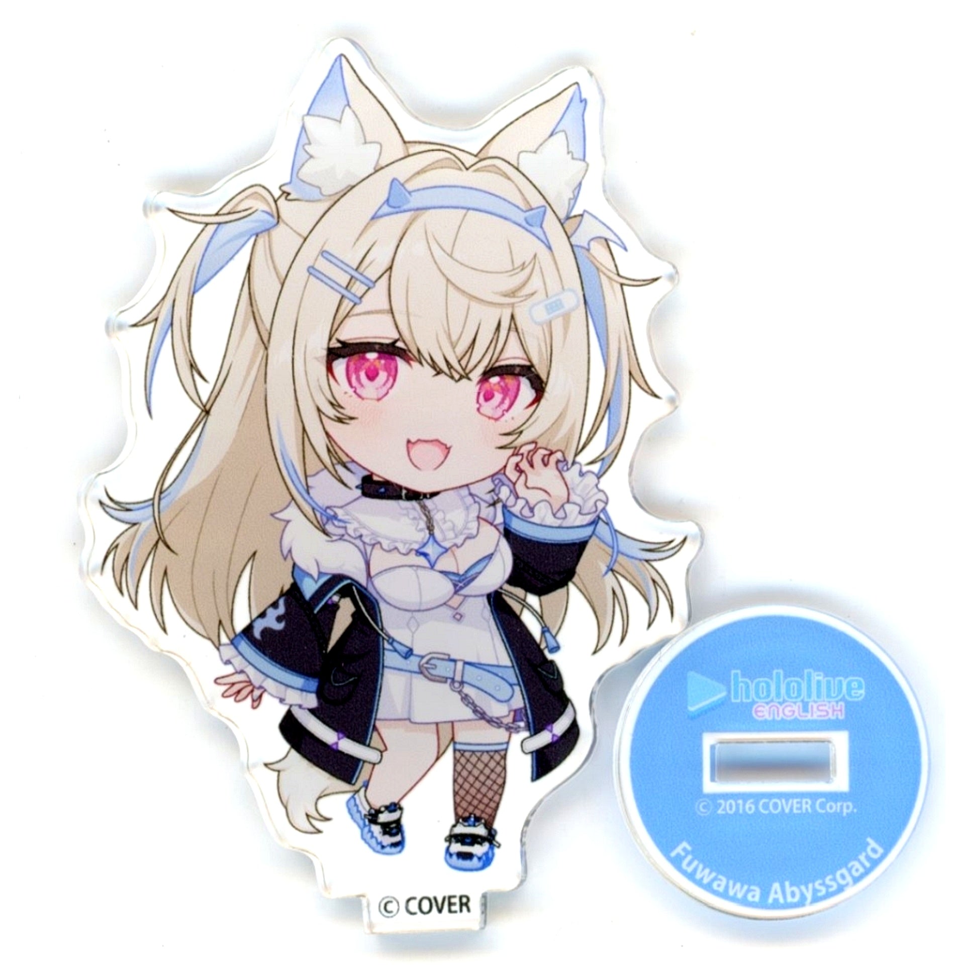 Fuwawa Abyssgard Nendoroid Plus Acrylic Stand Virtual YouTuber Hololive English [USED]