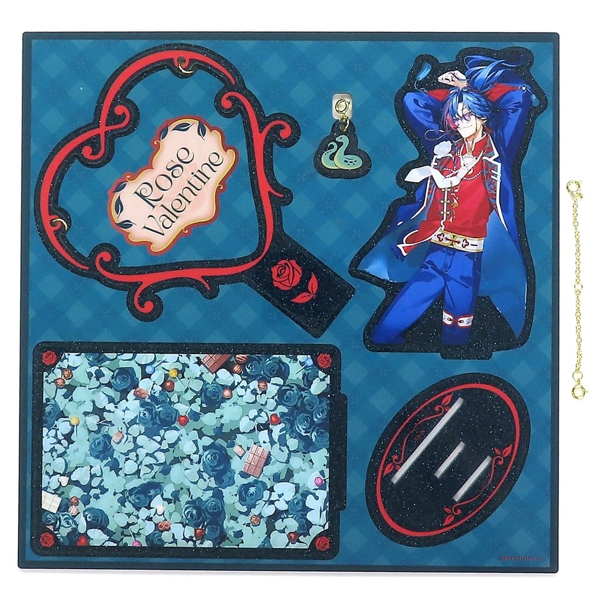 Kaisei Acrylic Stand L Virtual YouTuber Nijisanji Rose Valentine [USED]