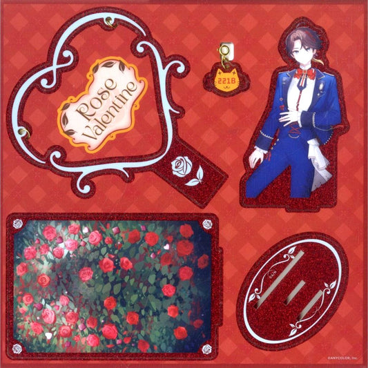Saegusa Akina Acrylic Stand L Virtual YouTuber Nijisanji Rose Valentine [USED]