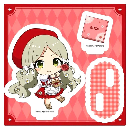 Roco Handa Fairy Tale Mini Character Illustration Acrylic Stand Plate The Idolmaster Million Live! Yumeiro Marchen Wonder Pop Up Shop [USED]