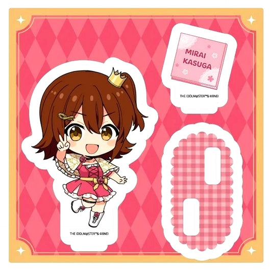 Mirai Kasuga Fairy Tale Mini Character Illustration Acrylic Stand Plate The Idolmaster Million Live! Yumeiro Marchen Wonder Pop Up Shop [USED]