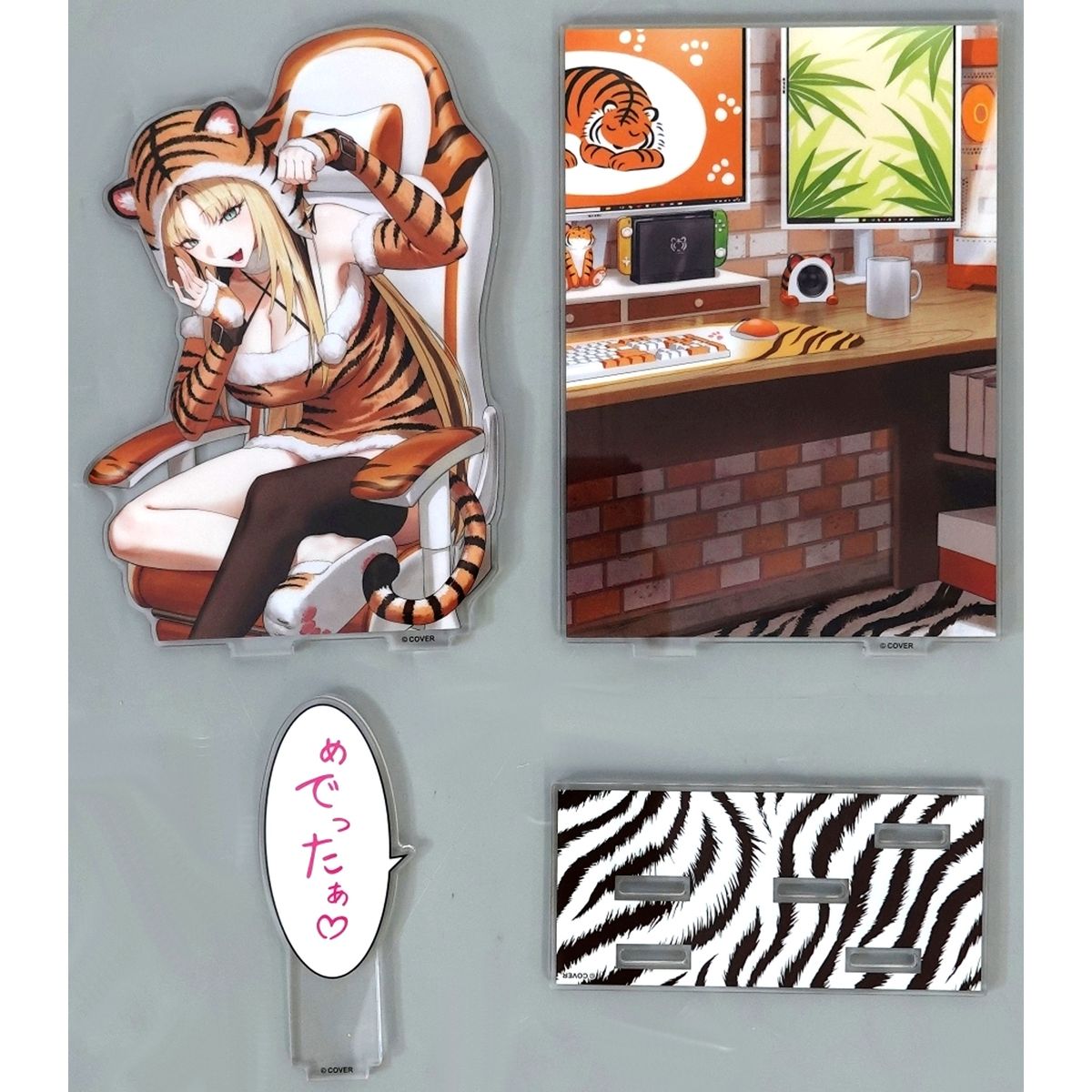 Koganei Niko Acrylic Diorama Stand Virtual YouTuber Holo Live Commemoration [USED]